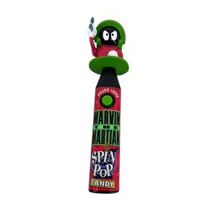 Vintage Marvin the Martian Spin Pop Candy Dispenser Looney Tunes DOES NOT SPIN